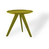 Woody Hill mit Rahmen Durchmesser 55 cm 42cm yellow