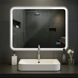 CLP Badspiegel Jericho mit Bluetooth 60x80 cm