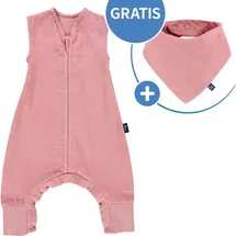 Alvi Alvi, Sommer-Schlafsack mit Füssen Musselin / Sleep-Overall (0.5 TOG, Sommer)