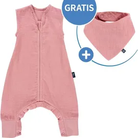 Alvi Alvi, Sommer-Schlafsack mit Füssen Musselin / Sleep-Overall (0.5 TOG, Sommer)