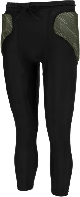 Reusch Padded Eco 3/4 Tight Schwarz Grün F7050
