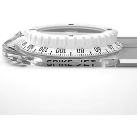 Silva Spike Jet Classic Kompass - Clear / White - One Size