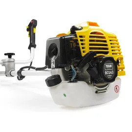 TEXAS Rasentrimmer Benzin BCU43 Motorsense Freischneider 2in1 Sense Trimmer | 43 ccm2 | 1,7 PS | 2-Takt | Profi-Tragegurt | 3-Zahnmesser | Fadenspule