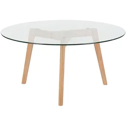 Couchtisch MINNESOTA Glas Transparent