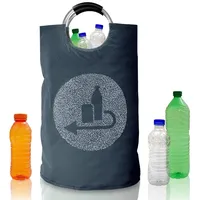 Dimono Dimono® Flaschensammler Pfandflaschen-Sammler; Recycling Pfandbehälter, Flaschenkorb & Spielzeugtaschen;