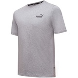 Puma Herren Shirt, ESS Small Logo Tee-586668, Grau, 4XL