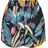 URBAN CLASSICS Aop Viscose Resort High Waist Shorts Black Fruity 4XL
