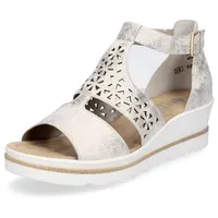 Rieker Keilsandalette Beige | Gr.: 41