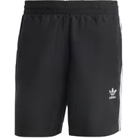 Adidas Originals adicolor 3-Streifen Badeshorts Black / White S