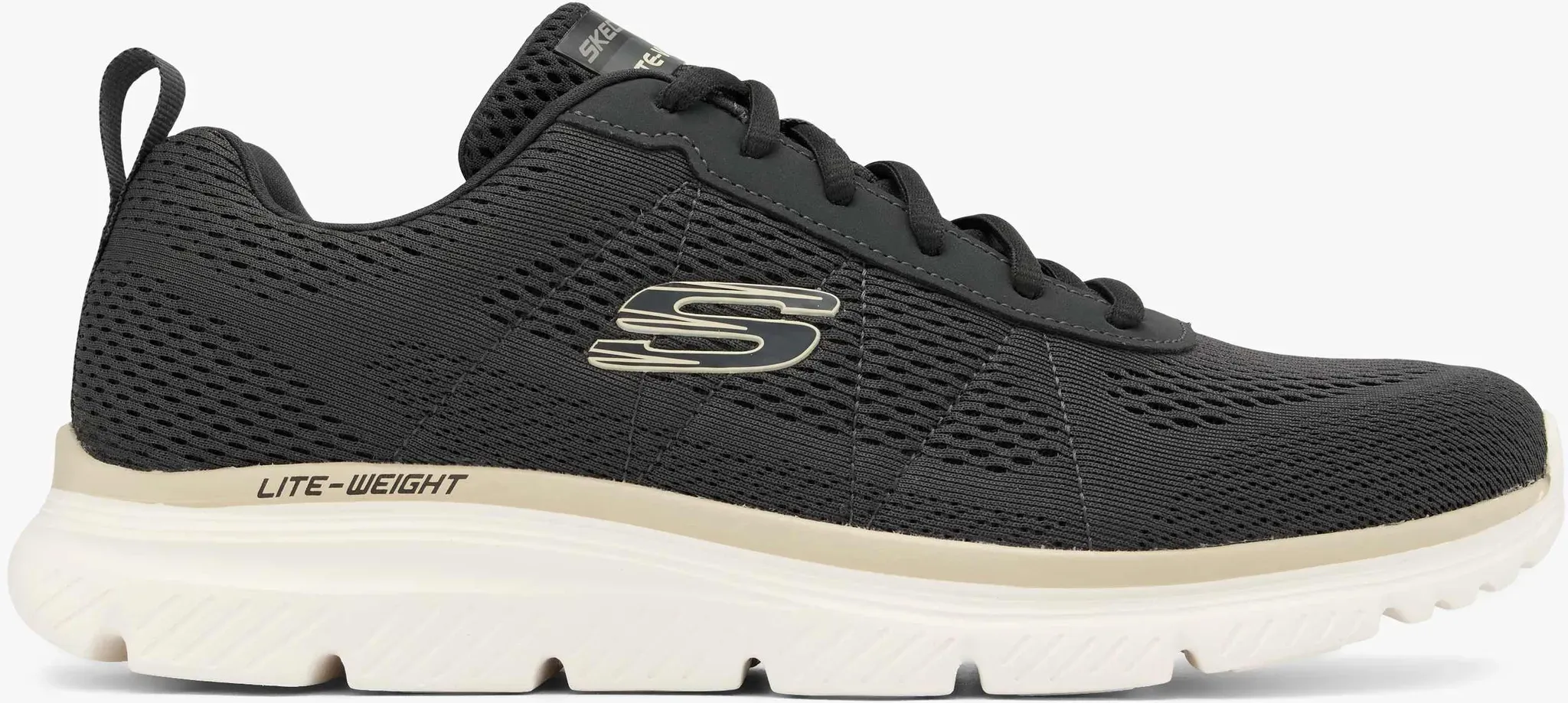 Skechers Burns  2.0 Slip On Sneaker Schwarz, Herren, Größe: 40, Material: Textil - Skechers Burns  2.0 Slip On Sneaker Schwarz, Herren, Größe: 40, Material: Textil - man - Schwarz