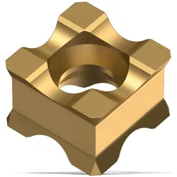 Fein Wendeschneidplatte SX Radius 2,5 mm für die universelle Anwendung, 10-Stück - 64302002010