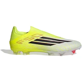 adidas F50 League Laceless FG/MG  Team Solar Yellow 2 / Core Black / Lucid Red 42