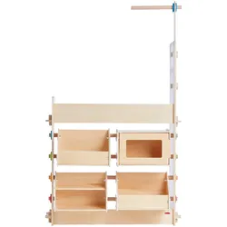 Haba Rollenspiel Studio 3in1 - Kaufladen, Küche & Werkstatt, mehrfarbig