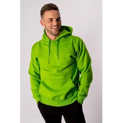 Basic Hoodie - Limettengrün - Mann - TeeShoppen