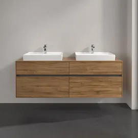 Villeroy & Boch Waschtischunterschrank 4 Auszüge 160 x 54,8 x 50 cm Kansas Eiche