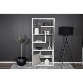 VCM Bücherregal 85 x 35 x 188 cm Weiß