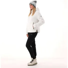 CMP Kapuzenplüschjacke Damen Weiß 42