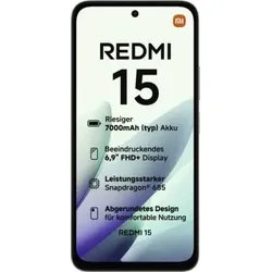 Redmi 15 128GB Titan Gray Handys