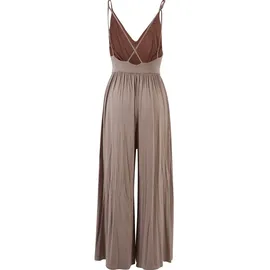 URBAN CLASSICS Damen Ladies Modal Spaghetti Jumpsuit duskrose, S - S