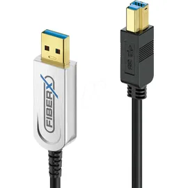 FIBERX USB-A auf USB-B 3 m