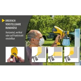 Wagner Farbsprühsystem Wood&Metal Sprayer W 100