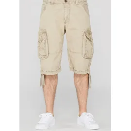 Alpha Industries Jet Shorts Bone White 36