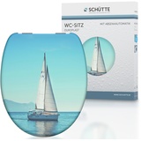 Schütte WC-Sitz Sailing Duroplast mit Absenkautomatik