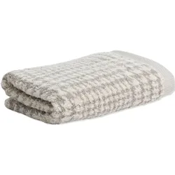 Möve Duschtuch Brooklyn nature/cashmere Silber 
