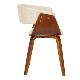 CLP 2er Set Stühle Bruce mit Stoffbezug I Esszimmerstuhl mit Rückenlehne I Sessel Mit Polsterung und Holzgestell Bis 150 kg belastbar