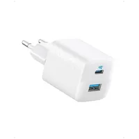 Anker 323 Dual-Port 33W Charger EU Plug, Weiß