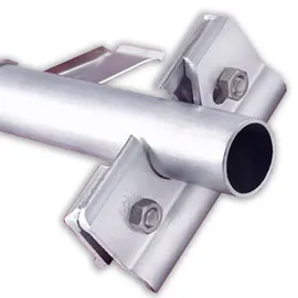 GAH Alberts Zaunpfosten 3 x 40 cm Grau/Stahl