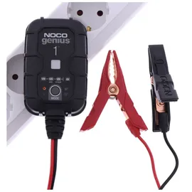 Noco GENIUS1: 1A 6V/12V Intelligentes Batterieladegerät – Automatischer Erhaltungslader, Ladegerät & Entsulfator mit Überladeschutz & Temperaturkompensation – Für Blei- und Lithium-Akkus