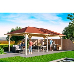Skan Holz Holz Pavillon Orleans 2 | Natur | 786x439x329 cm