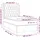 vidaXL Boxspringbett 100 x 200 cm Hellgrau