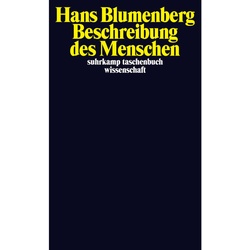 Beschreibung des Menschen - Hans Blumenberg, Taschenbuch