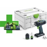 Festool T 18+3-Basic 4,0 Akku-Bohrschrauber 18+3-Basic-4,0