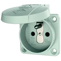 Mennekes Schutzkontakt-Anbaudose 1 St. Weiß