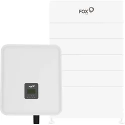 FOX ESS H3 8kW Hybrid 0% MwSt §12 III UstG Wechselrichter mit 20,1kWh Solarspeic...