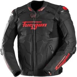 Furygan Raptor Evo 3 Lederjacke Schwarz/Rot 3XL