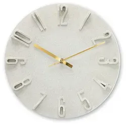 hama Wanduhr Korfu beige Weizenstroh, Ø 30,0 cm