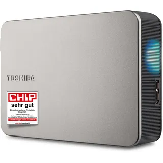 Toshiba Canvio Flex 4 TB USB 3.2 Gen1 2.5 Zoll Silber