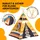 Playfun Tipi Zelt / Kinderspielzelt, Bunt