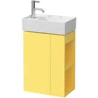 Laufen „Kartell“ 270 × 600 × 440 mm senfgelb