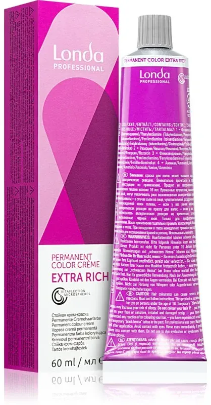 Londa Professional Permanent Color Extra Rich Permanent-Haarfarbe 9/0 60 ml