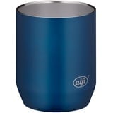 Alfi CITY DRINKING CUP 280ml, saphire blue, robuster Edelstahl-Trinkbecher, hält Getränke länger warm und kalt, bruchfest, doppelwandiger Edelstahl, Tasse für Büro, Garten, spülmaschinenfest, BPA-frei