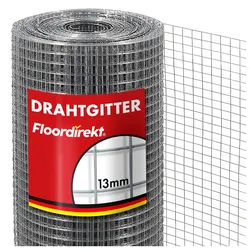 Floordirekt Volierendraht   Verzinkter Drahtzaun   50 x 10 m