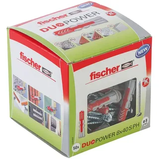 Fischer Dübel DuoPower 8x40 S PH LD