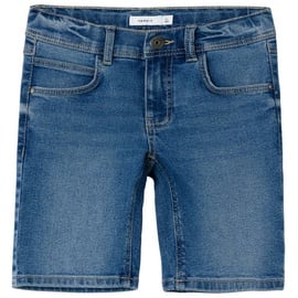 Name It - Jeans-Shorts Nkmryan Reg 1090-Io In Dark Blue Denim Gr.128, 128