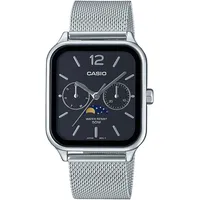 Casio TIMELESS COLLECTION Mondphase, Edelstahlarmband