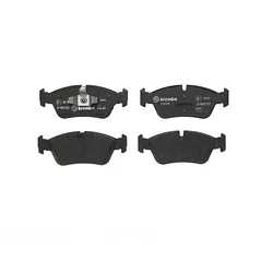 BREMBO Bremsbelagsatz, Scheibenbremse BREMSBELÄGE, RICHTUNGSGEBUNDEN vorne rechts links mit Zubehör für BMW (BRILLIANCE) 34116769763 34112288851 34116